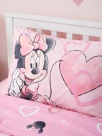 Minnie Mouse Babybettwäsche 100x135 cm – 100% Baumwolle Oeko-Tex für Mädchen – Bild 5