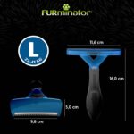 Furminator deShedding-Tool Grösse L Langhaar – Unterfellbürste für grosse Hunde – Bild 5