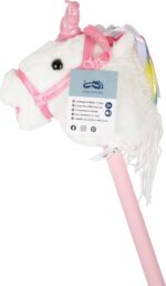 Small Foot Steckenpferd Weisses Einhorn – Interaktives Spielpferd mit Sound für Kinder – Bild 3