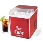 BEPER P102CON550 Eiswürfelmaschine 12kg/24h – Edelstahl Eisbereiter mit 2 Grössen