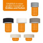 Smartwares Deckenleuchte Ceiling Dream Natural 40 cm – 3x E14 LED-geeignet – Bild 7