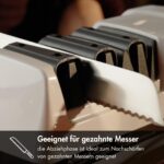 GRAEF CC120 Elektrischer Messerschärfer – 3-stufiges System mit Diamantbeschichtung für Küchenmesser – Bild 6