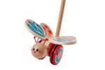 Hape Schiebetier Schmetterling – Holz-Nachziehtier für Lauflernkinder ab 12 Monaten – Bild 4