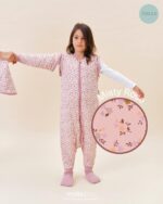 80 cm Baby-Schlafsack mit Füssen & abnehmbaren Ärmeln – 2.5 TOG Winterschlafsack für Babys – Bild 4