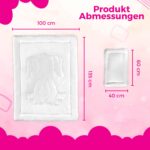 KiGATEX Kinder Sommerdecken-Set Hündchen 100x135 cm – Atmungsaktiv & OEKO-TEX zertifiziert – Bild 3