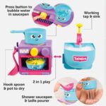TOMY Toomies Bubble & Bake Badewannen Küche – 2-in-1 Rollenspielset ab 18 Monaten – Bild 3