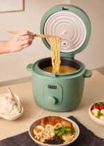 CREATE Reiskocher 3L Salbeigrün – Multifunktional mit 24h Timer & Dämpfeinsatz – Bild 4