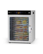 VEVOR Dörrgerät 12 Edelstahlschalen 800 W – Digitaler Dörrautomat mit Rotationssystem