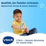 VTech Bluey Lernuhr – Interaktive Armbanduhr mit 4 Spielen für Kinder 3-6 Jahre – Bild 5