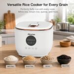 Akureo Low Carb Reiskocher 3L Digital – Zuckerarmreis mit 5 Funktionen & Timer – Bild 7