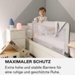 Jané Klappbares Kinderbettgitter 110 cm – Sicherheit & Atmungsaktivität mit Transporttasche – Bild 5