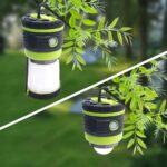 EULOCA LED-Campinglaterne 1200 Lumen – 360° dimmbar mit 4 Modi für Outdoor & Zuhause – Bild 3