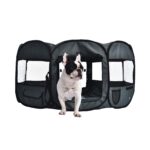 Amazon Basics Achteckiger Haustier-Laufstall 114 cm – Tragbar & Platzsparend für kleine Haustiere – Bild 6