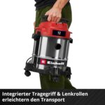 Einhell Nass-Trockensauger TC-VC 1240 S – 950 W Mehrzwecksauger für Werkstatt & Garage – Bild 5