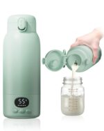 CHUNYEE Tragbarer Baby Flaschenwärmer 500 ml – 100W Schnellaufheizung mit USB-C für unterwegs
