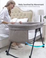UBRAVOO Bravo Basic Reisebett mit Matratze – Faltbares Babybett mit Schaukelfunktion & Rädern – Bild 5