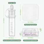 haakaa Silikon Kolostrum Sammler Set 4 ml – BPA-frei & Wiederverwendbar für Neugeborene – Bild 2