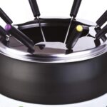 LITTLE BALANCE Happy Fondue 8 – Elektrisches Fondue-Gerät für 8 Personen mit 2L Caquelon – Bild 6
