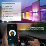 EXTRASTAR Smart LED Deckenleuchte 24W – Dimmbar, WLAN & Sprachsteuerung für Alexa – Bild 3