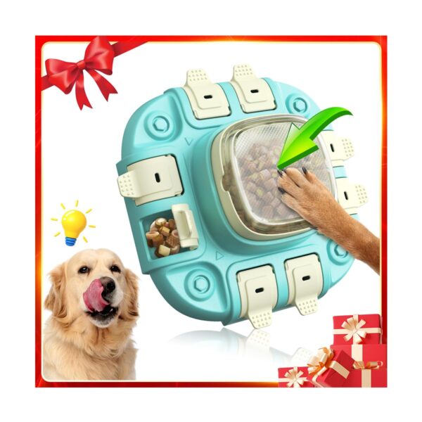 CAROZEN Intelligentes Hundespielzeug mit 2 Schwierigkeitsstufen – IQ-Training & Slow-Feeder für alle Rassen