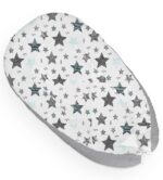 KOSPU Babynest 80x70cm aus 100% Baumwolle – Sicherer Kokon für Neugeborene – Bild 4