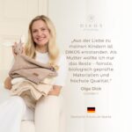 DIKOS Babydecke mit Schmusetier – 2-in-1 Bio-Baumwolle GOTS zertifiziert – Bild 7