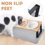 Lannvan Katzennapf Erhöht 3er Set – Keramik Futterstation mit 15° Neigung für Katzen & kleine Hunde – Bild 6