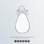 Julius Zöllner Babyschlafsack 62/68 gefüttert Musselin 2,5 TOG – Wärmeschutz für Neugeborene – Bild 5