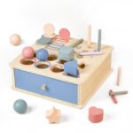 Arbolisse Montessori Holzspielzeug – Farb- & Sortierspiel für Kinder ab 1 Jahr