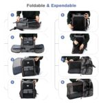 Lekespring Erweiterbare Haustier-Transportrucksack – 4 Mesh-Fenster & Sicherheitsleine für Katzen & Hunde bis 8 kg – Bild 6
