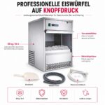 ZORRO ZEB 25 ECO Eiswürfelbereiter – 25 kg/24h Hohleiswürfel für Gastronomie – Bild 5