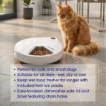 Cat Mate C500 Futterautomat mit 5 Näpfen & Digitaltimer – Automatische Fütterung für Katzen – Bild 12