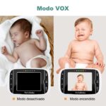 HelloBaby Video-Babyphone mit 3,2" Display – 355° Kamera, HD-Nachtsicht, ohne WLAN – Bild 8