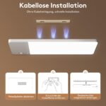 SNADER LED Deckenleuchte mit Bewegungsmelder & Fernbedienung – 12000 mAh Akku – Bild 7