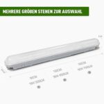 TONFFI 120cm LED Feuchtraumleuchte 36W IP65 – 4500 Lumen Kaltweiß für Keller & Garage – Bild 7
