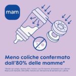 MAM Easy Start Babyflasche 320 ml 2er-Set – Anti-Kolik-System für gemischtes Stillen – Bild 2