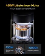 Vexilar V12 Akku-Stielstaubsauger 50 kPa – Kabelloses 6-in-1 System mit LED Touchscreen – Bild 9
