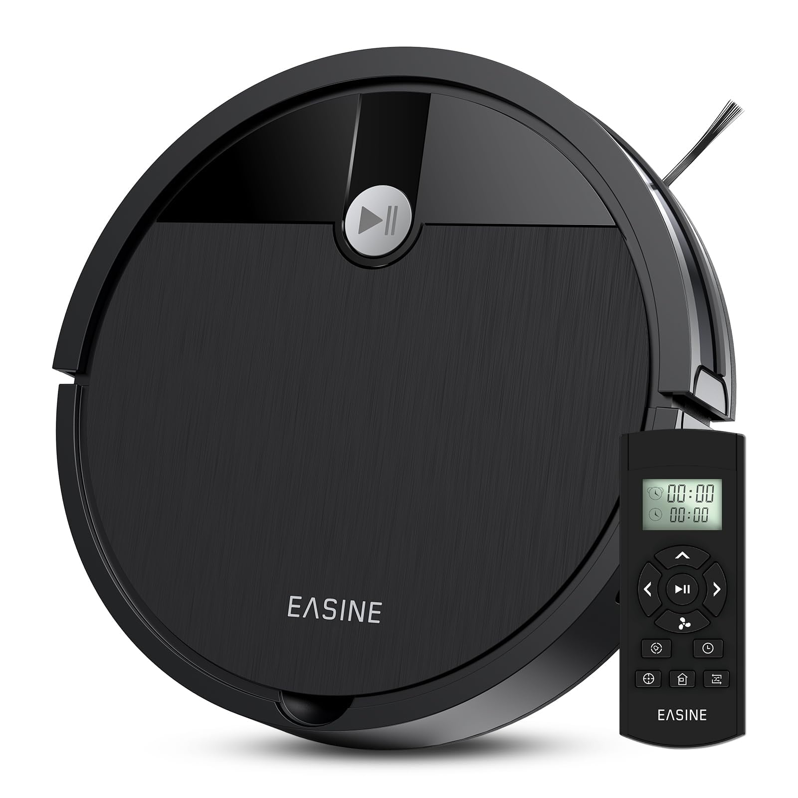 EASINE E3 Saugroboter für Tierhaare – Flach, selbstladend, Fernbedienung
