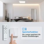 Epochglo LED Deckenlampe RGB 30 cm – Dimmbar mit Fernbedienung für Wohn- & Schlafzimmer – Bild 5