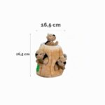 Outward Hound Hide-A-Squirrel Intelligenzspielzeug Grösse L – Interaktives Versteckspiel für Hunde – Bild 7