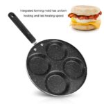 Tomotato Eierbratpfanne 24,5 cm mit 4-Becher Design – Antihaft Spiegeleipfanne für Gas- & Elektrokochfeld – Bild 3