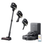 eufy 3-in-1 Roboterstaubsauger E20 – 30000 Pa Saugkraft mit Stick-Vac & Laser-Navigation