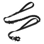 PetBonus Bungee Hundeleine 1,5m mit Ruckdämpfer – Taktische Trainingsleine für grosse Hunde