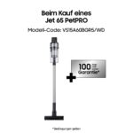Samsung Jet 65 PetPRO Akku-Staubsauger 150 W – Tierhaare & Allergene effektiv entfernen – Bild 3