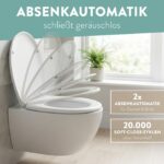 BENKSTEIN® Toilettendeckel Oval mit Softclose & Quick-Release – Antibakteriell bis 150 kg – Bild 3