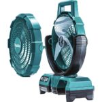 Makita DCF203Z Akku-Lüfter 18V – Mobiler Ventilator mit Schwenkfunktion – Bild 3
