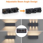 Klighten 30W LED-Aussenlampe mit Bewegungsmelder – Anthrazit IP65 für Garten & Terrasse – Bild 2