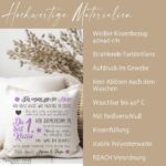 Personalisiertes Einschulungskissen 40x40 cm – Geschenk für Schulanfänger – Bild 5