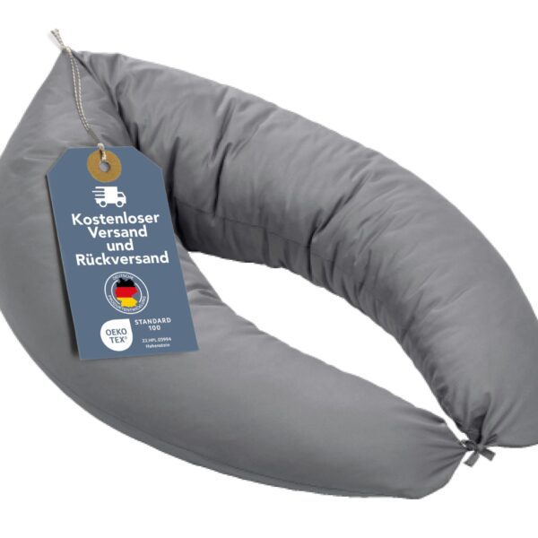 XDREAM Stillkissen XXL 190 x 40 cm – Multifunktionales Lagerungskissen mit Öko-Tex Zertifikat