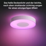 Philips Hue Infuse Deckenleuchte M – Smart Home Beleuchtung mit 16 Mio. Farben – Bild 3